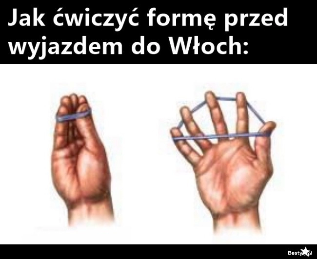 
    Forma przed wyjazdem do Włoch 