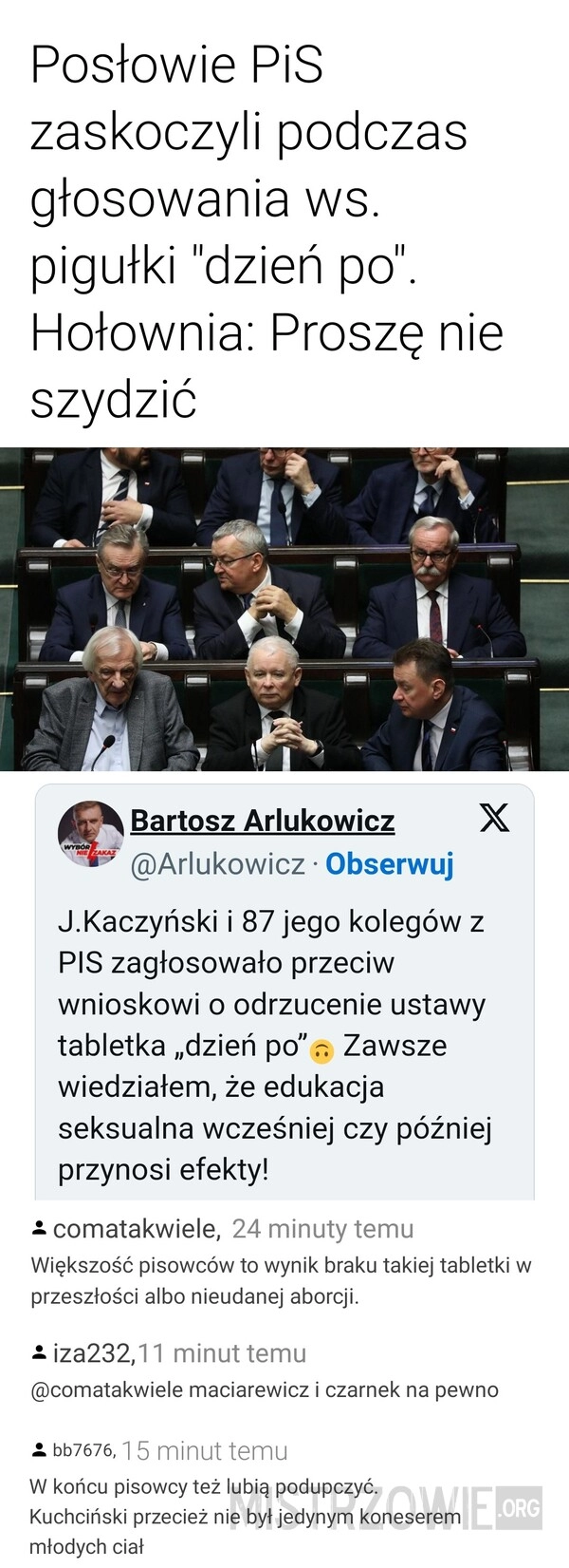 
    Tabletka "dzień po"