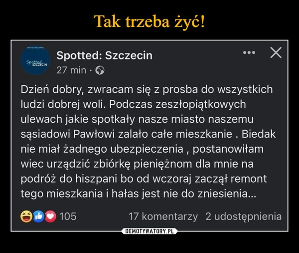 
    Tak trzeba żyć!