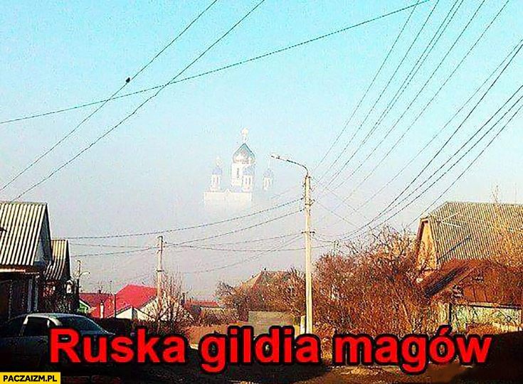 
    Ruska gildia magów w chmurach