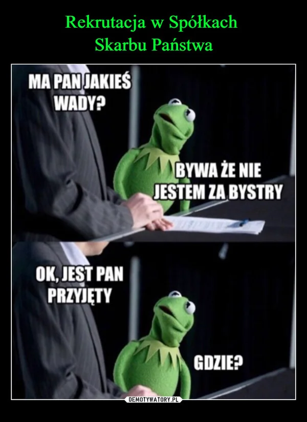 
    Rekrutacja w Spółkach Skarbu Państwa