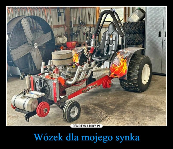 
    Wózek dla mojego synka