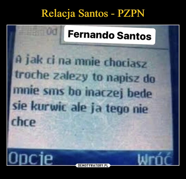 
    Relacja Santos - PZPN