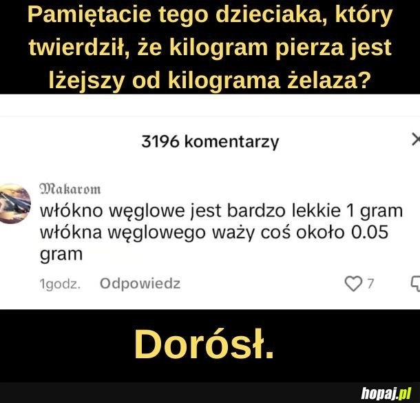 
    Tak szybko dorastają...