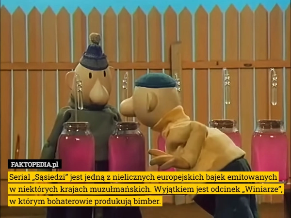 
    Serial „Sąsiedzi” jest jedną z nielicznych europejskich bajek emitowanych