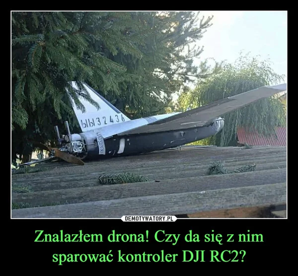 
    Znalazłem drona! Czy da się z nim sparować kontroler DJI RC2?