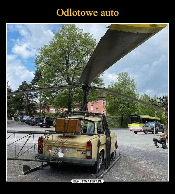 
    Odlotowe auto
