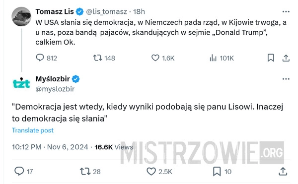 
    Demokracja według lisa