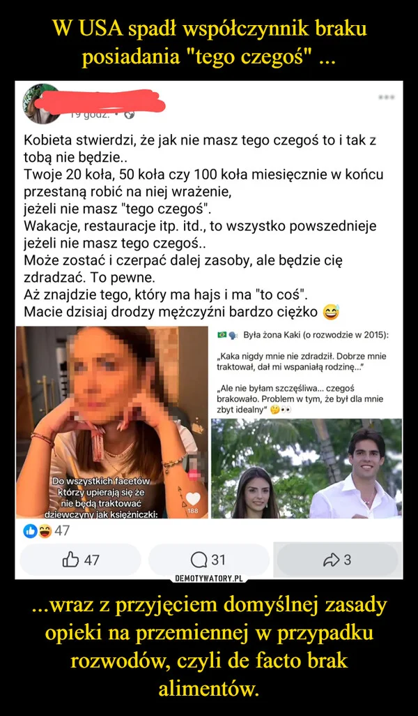 
    W USA spadł współczynnik braku posiadania 