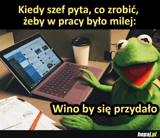 
    Wino by pomoglo