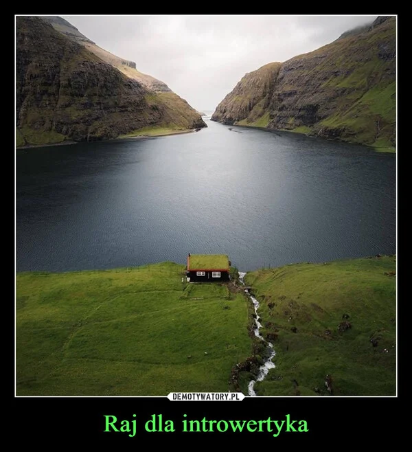 
    Raj dla introwertyka