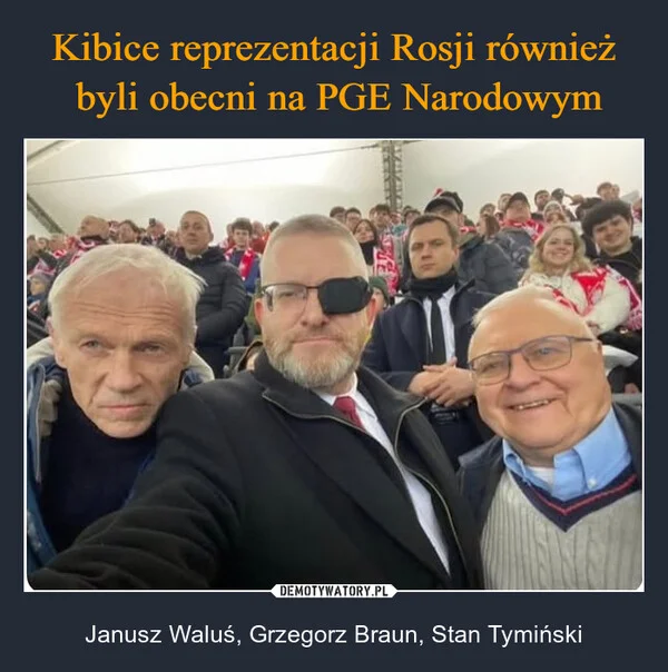 
    Kibice reprezentacji Rosji również byli obecni na PGE Narodowym