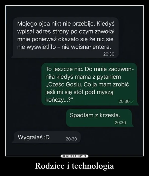 
    Rodzice i technologia