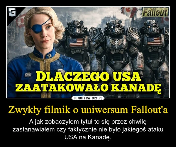 
    Zwykły filmik o uniwersum Fallout'a