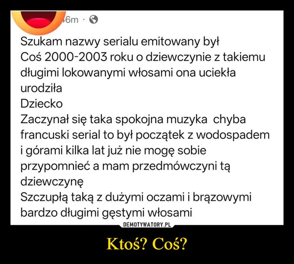 
    Ktoś? Coś?