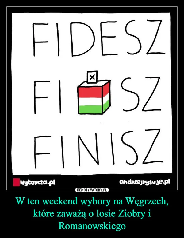 
    W ten weekend wybory na Węgrzech, które zaważą o losie Ziobry i Romanowskiego