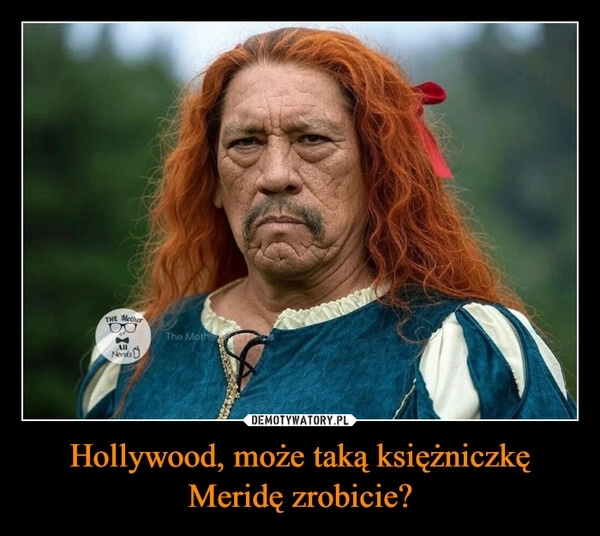 
    Hollywood, może taką księżniczkę Meridę zrobicie?