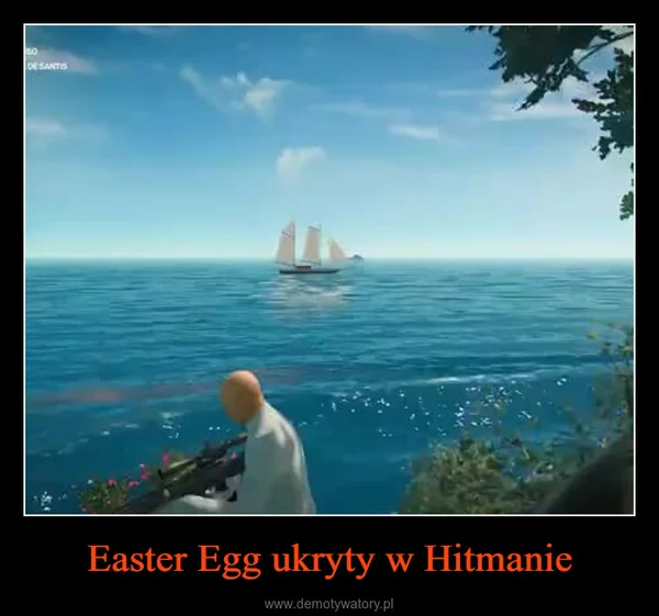 
    Easter Egg ukryty w Hitmanie