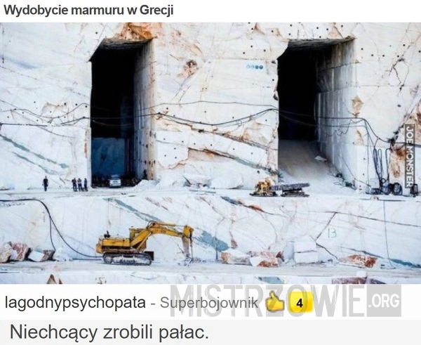 
    
			Wydobycie marmuru w Grecji					