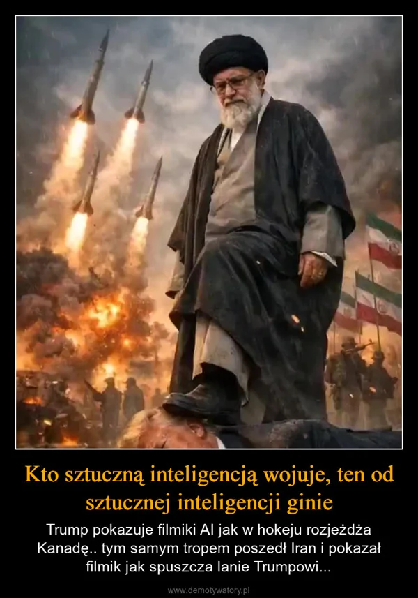 
    Kto sztuczną inteligencją wojuje, ten od sztucznej inteligencji ginie