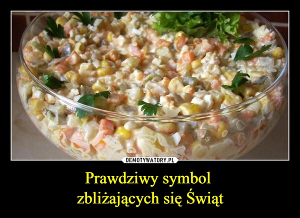 
    Prawdziwy symbol 
zbliżających się Świąt