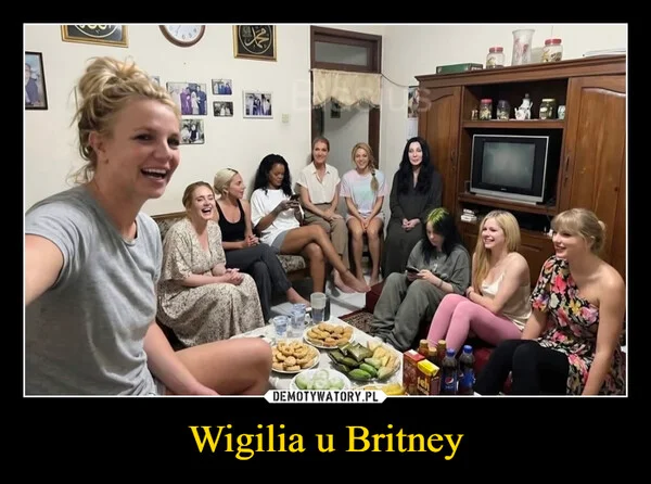 
    Wigilia u Britney