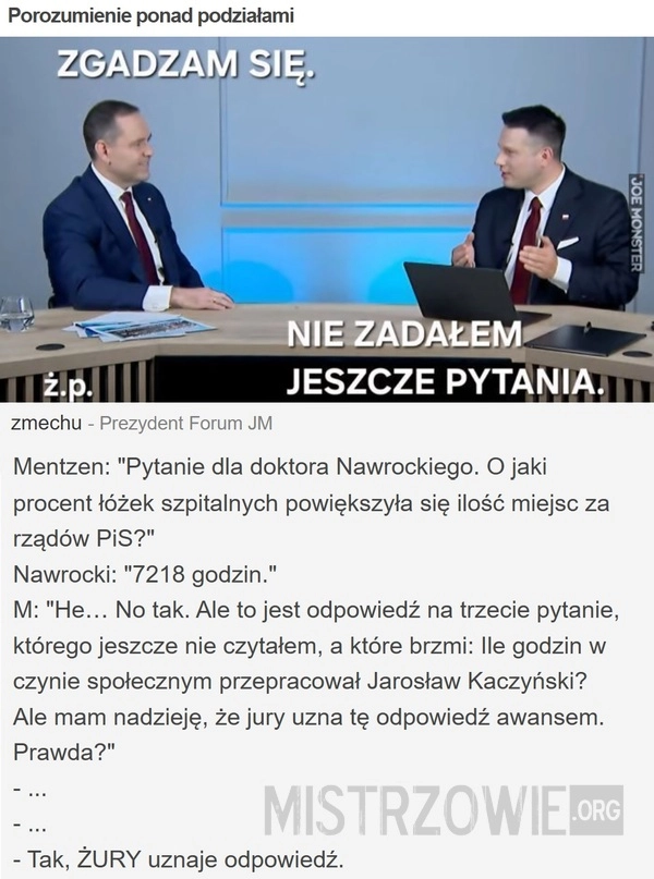 
    Porozumienie ponad podziałami