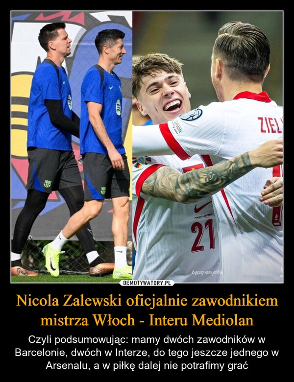 
    Nicola Zalewski oficjalnie zawodnikiem mistrza Włoch - Interu Mediolan