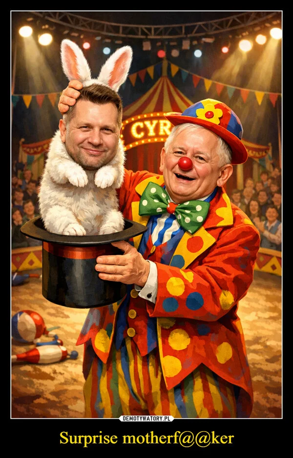 
    Surprise motherf@@ker