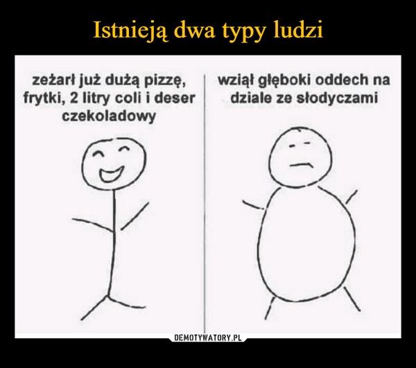 
    Istnieją dwa typy ludzi