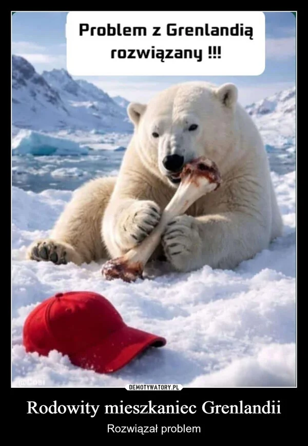 
    Rodowity mieszkaniec Grenlandii