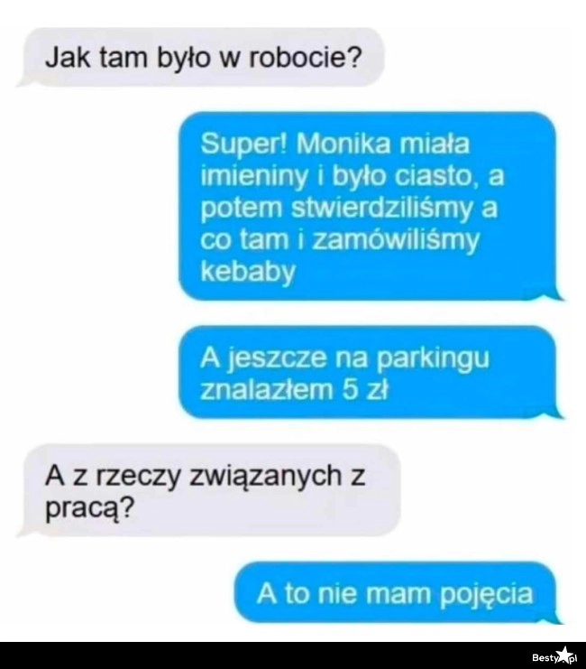 
    Dzień w pracy 