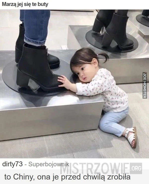 
    Marzą jej się te buty