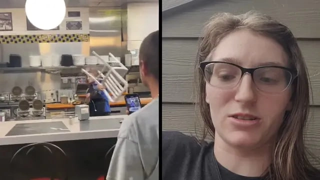 
    Waffle House “Avenger” claims she was blacklisted by company following viral chair video