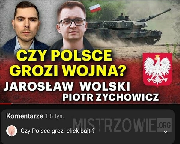 
    
			Czy Polsce grozi wojna?					