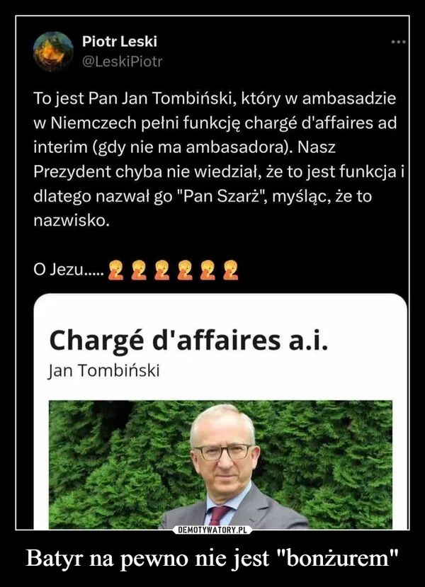 
    Batyr na pewno nie jest 