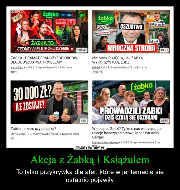 Akcja z Żabką i Książulem