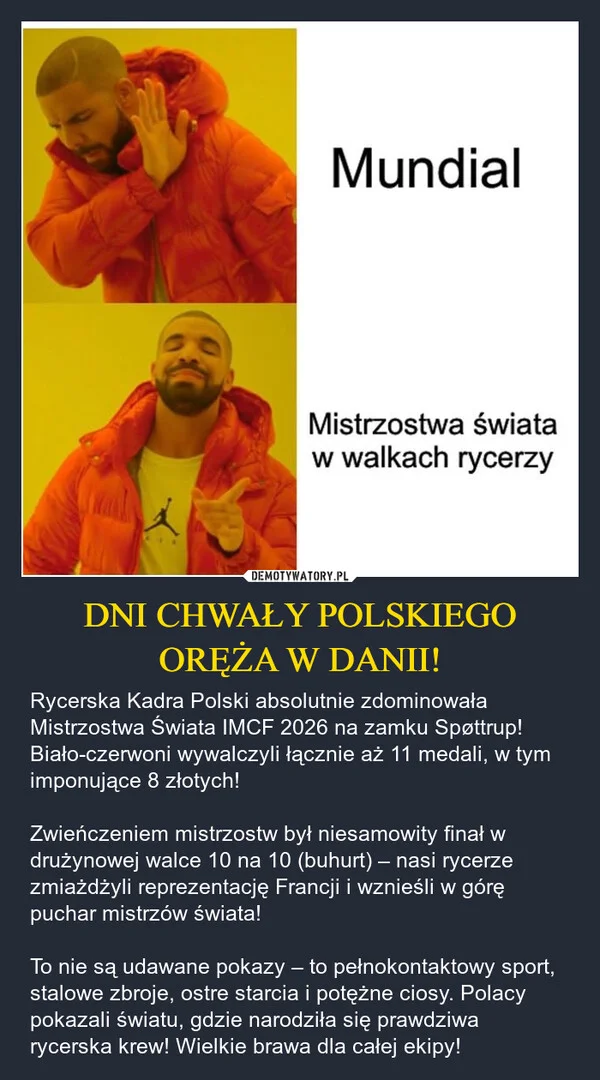 
    DNI CHWAŁY POLSKIEGO ORĘŻA W DANII!