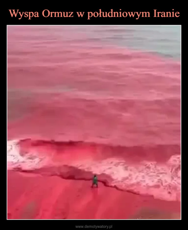 
    Wyspa Ormuz w południowym Iranie