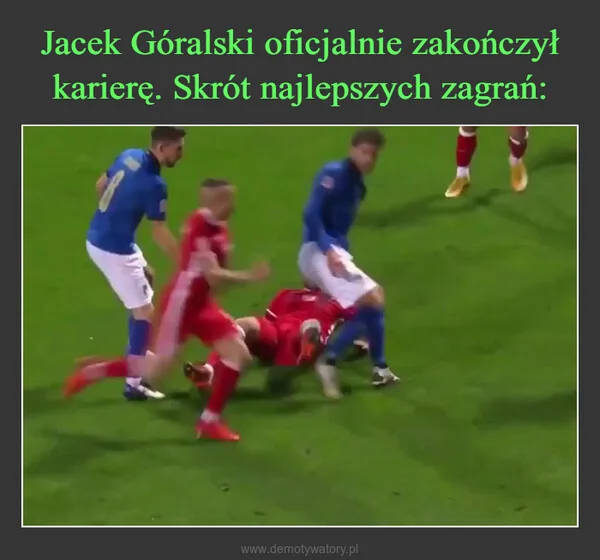 
    Jacek Góralski oficjalnie zakończył karierę. Skrót najlepszych zagrań: