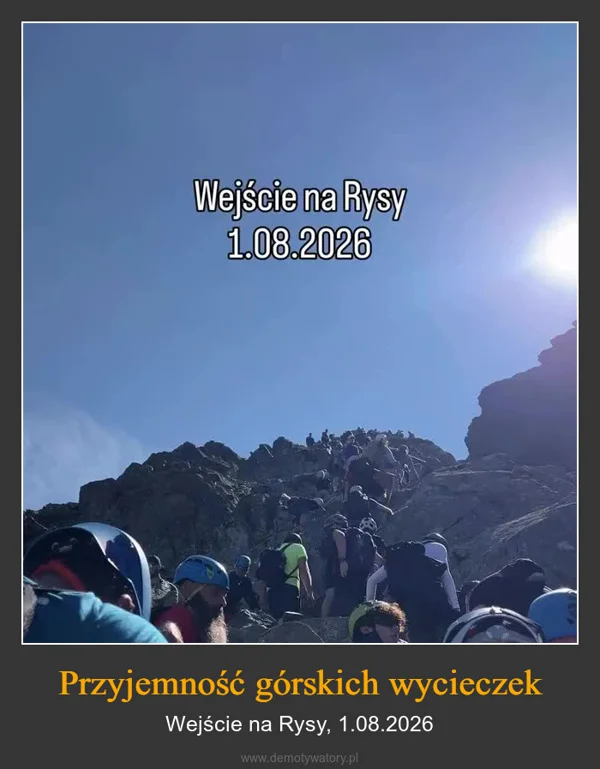 
    Przyjemność górskich wycieczek