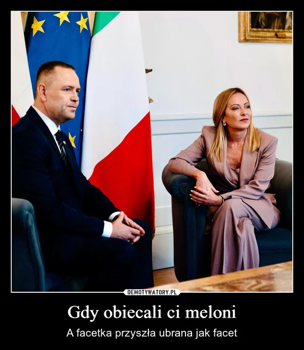 
    Gdy obiecali ci meloni