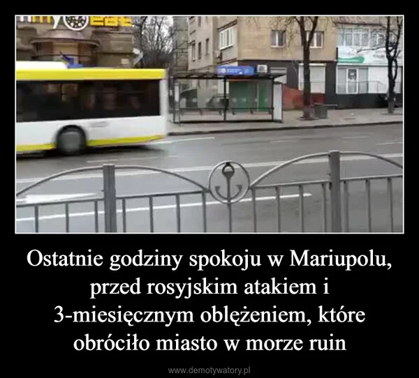 
    Ostatnie godziny spokoju w Mariupolu, przed rosyjskim atakiem i 3-miesięcznym oblężeniem, które obróciło miasto w morze ruin