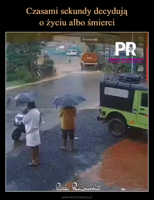 
    Czasami sekundy decydują o życiu albo śmierci