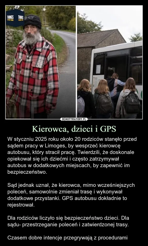 
    Kierowca, dzieci i GPS