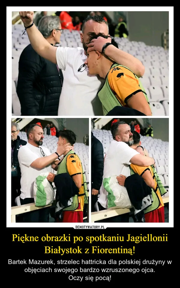 
    Piękne obrazki po spotkaniu Jagiellonii Białystok z Fiorentiną!