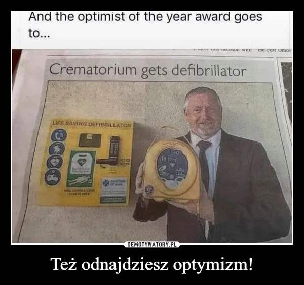 
    Też odnajdziesz optymizm!