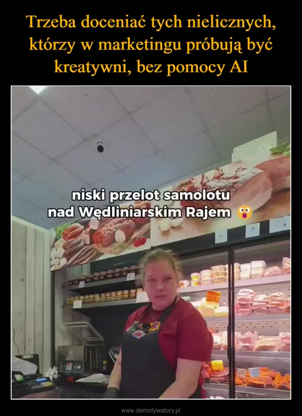 Trzeba doceniać tych nielicznych, którzy w marketingu próbują być kreatywni, bez pomocy AI