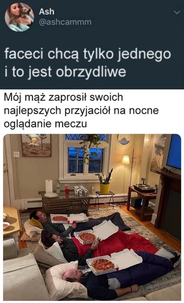 
    Faceci chcą tylko jednego
