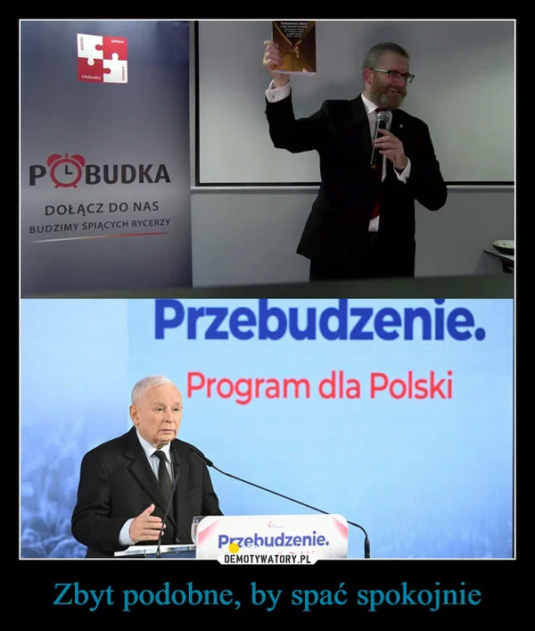 Zbyt podobne, by spać spokojnie